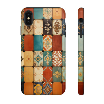 Unique Mexican tile-inspired case for iPhone 14 Pro Max