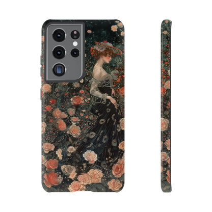 Art Nouveau French Floral Beauty Painting Phone Case