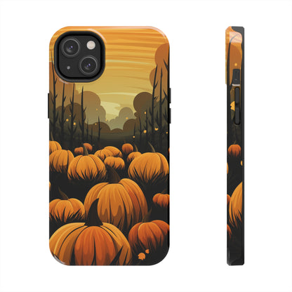 Halloween Fall Pumpkins iPhone Case | Embrace the Spooky Autumn Vibes