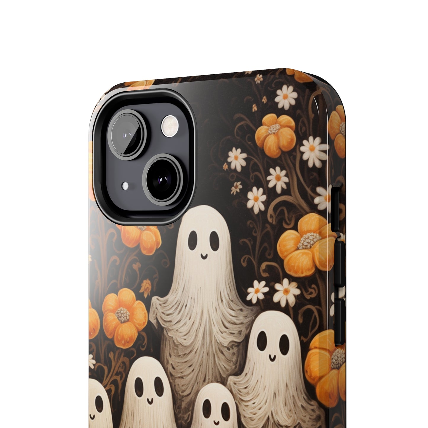 Ghostly Greetings: "Boo Trick or Treat" | Spooky Halloween Spirits iPhone Case