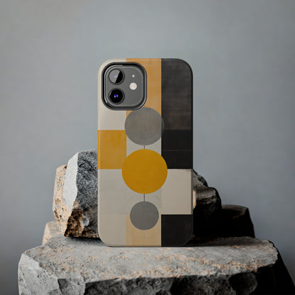 Atomic Era Meets Modern: Mid-Century Art Atomic Design Tough Case for iPhone