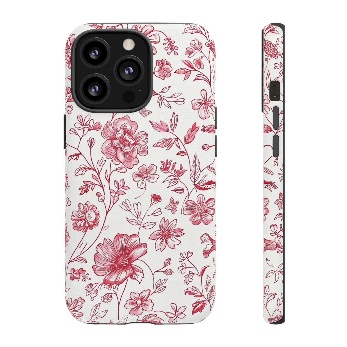 Pink Floral Wildflower Phone Case