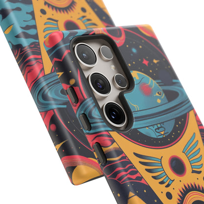 Cosmic Journey Space and Time Phone Case