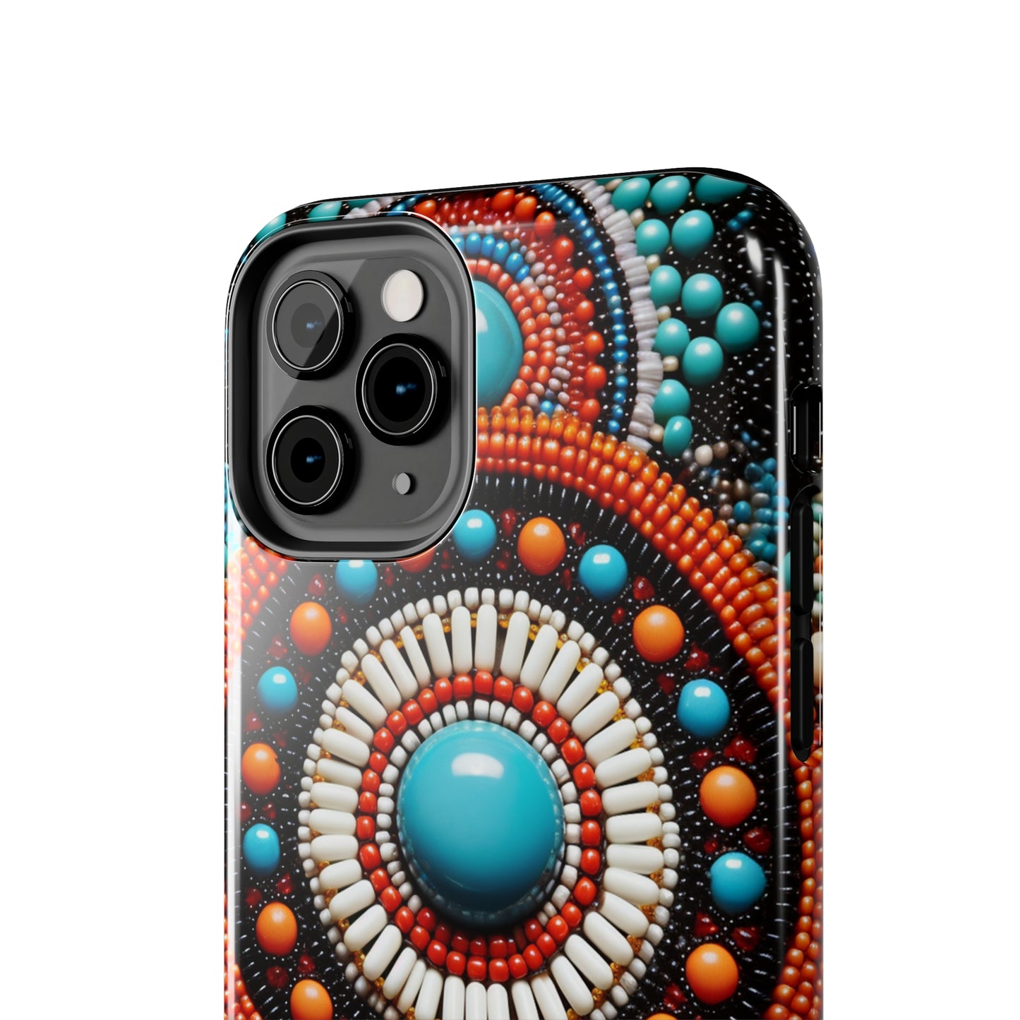 Native American Beadwork iPhone Case | Embrace Traditional Craftsmanship with Artistic Elegance