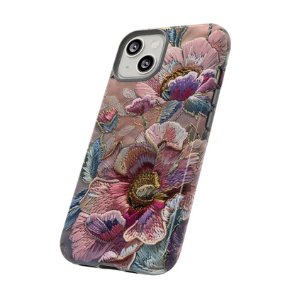 Coquette Embroidery Aesthetic Floral iPhone 14 Case