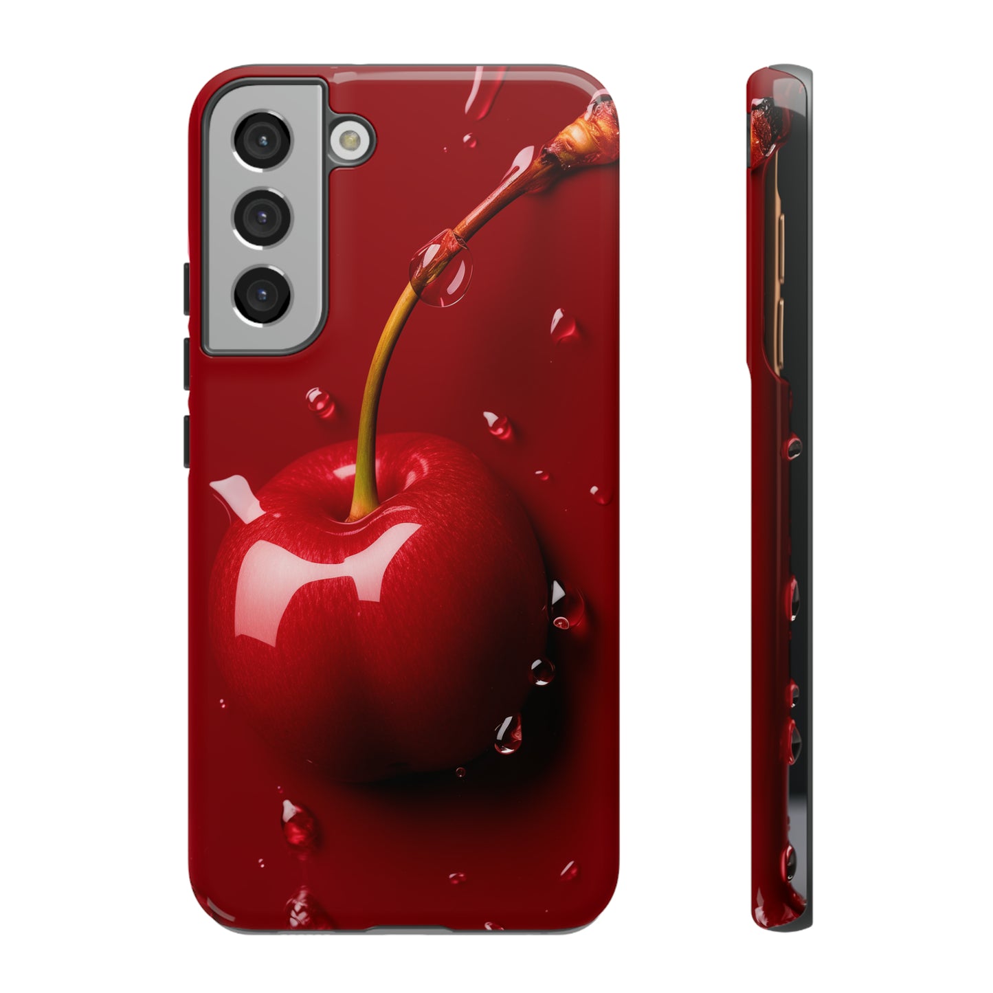 Unique Cherry Bomb Design Phone Case