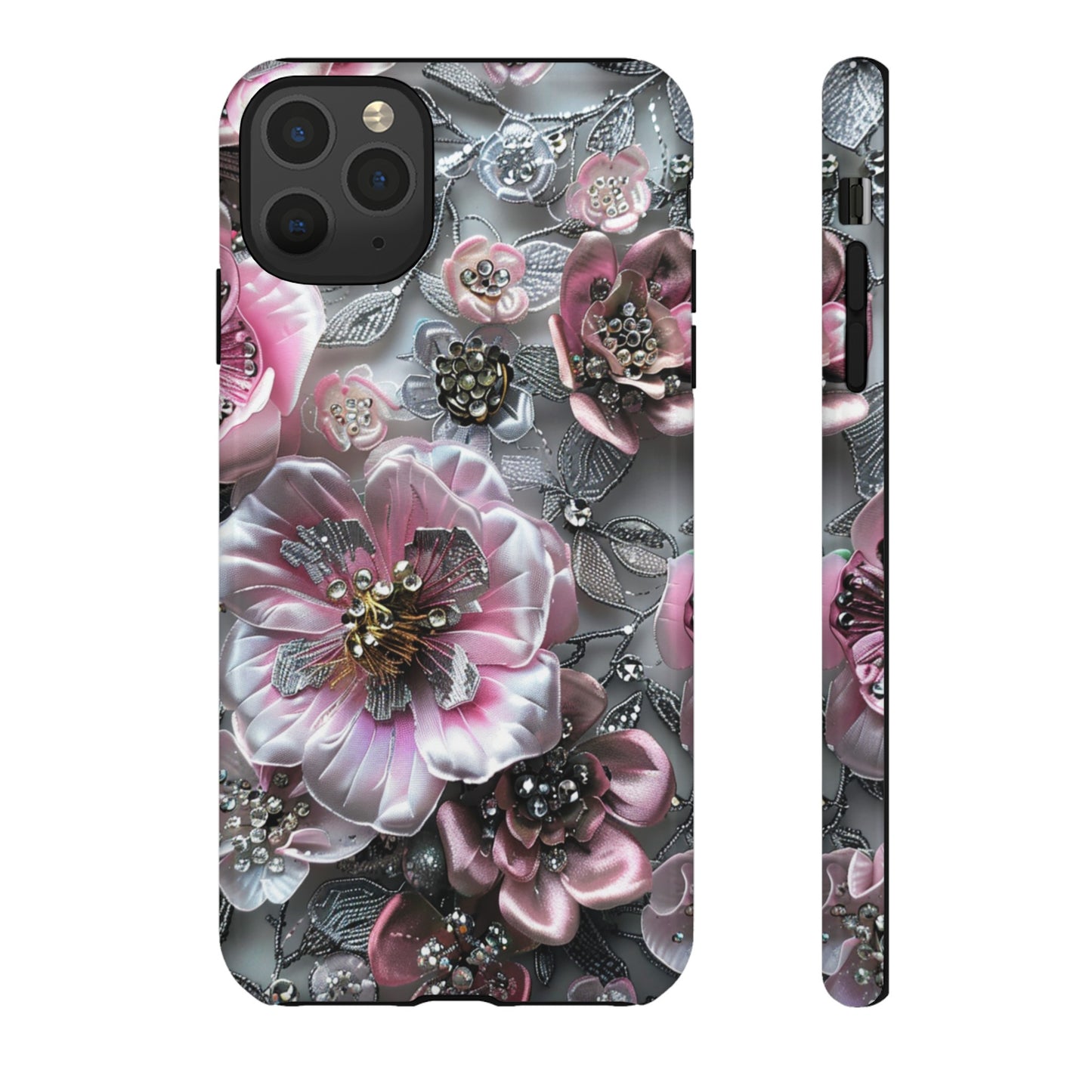 Coquette Aesthetic Floral Art iPhone 15 Case