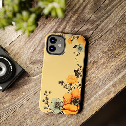 Classic Vintage Floral Case for iPhones – Timeless Elegance & Protection