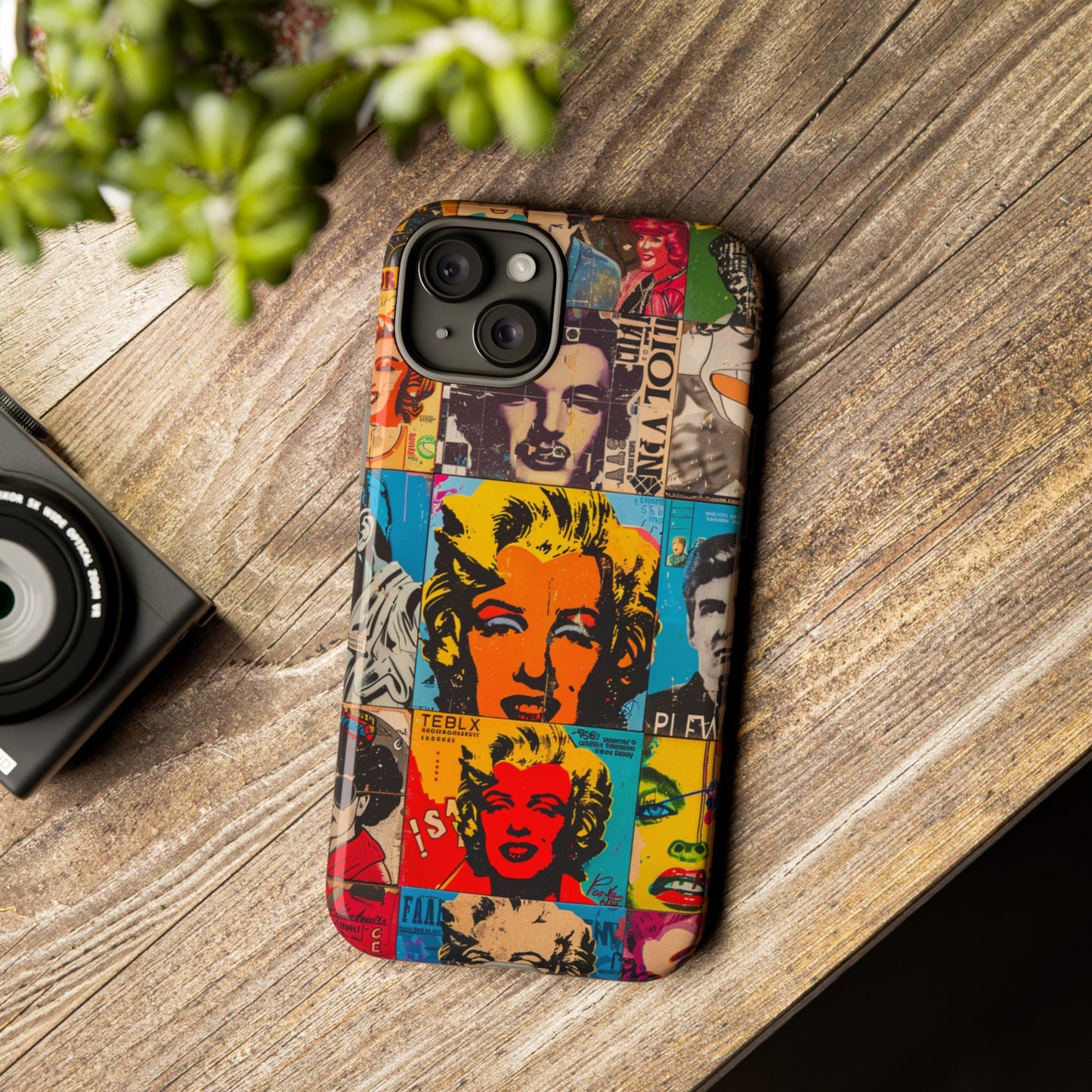 Retro Hollywood Pop Art Phone Case