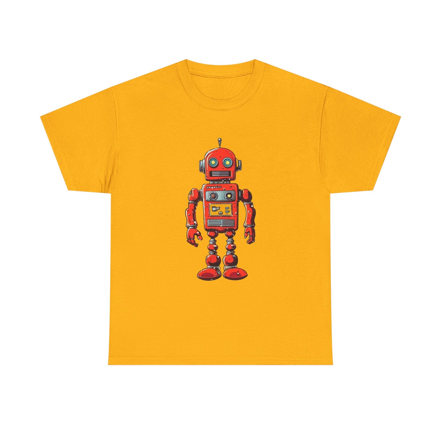 nerd culture robot graphic tee