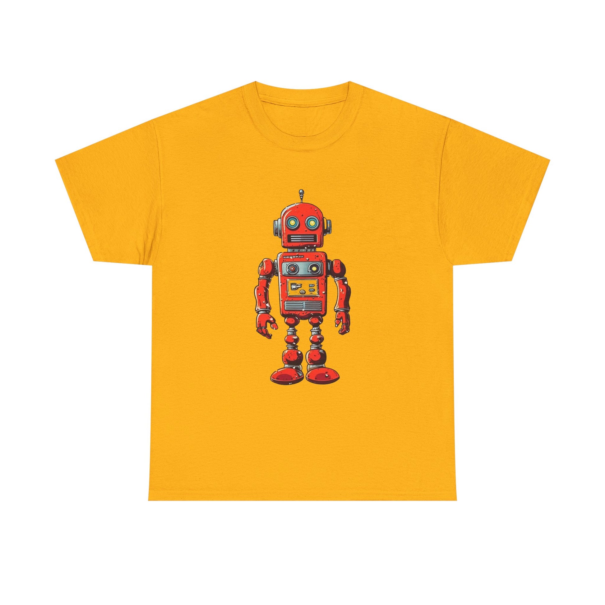 nerd culture robot graphic tee