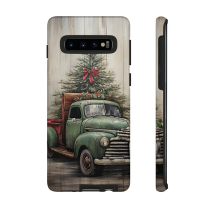 Christmas Pickup Truck Phone Case for iPhone