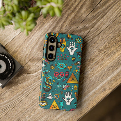 UFOs and Ancient Egypt Talisman Collage Phone Case