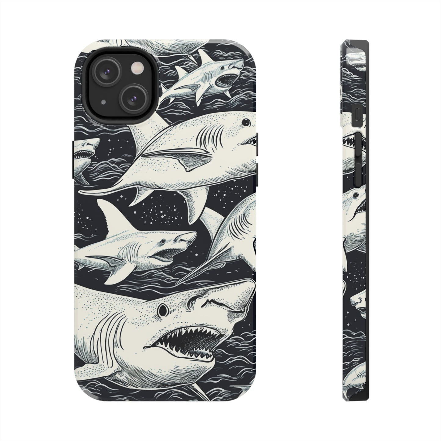 Shark Design | Swimming with the Sharks Aquatic Adventure iPhone 13 Case