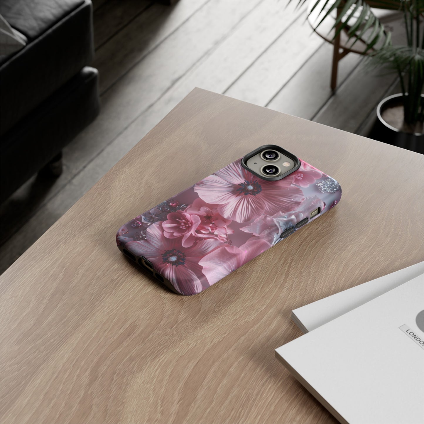 Coquette Aesthetic Floral iPhone 13 Case