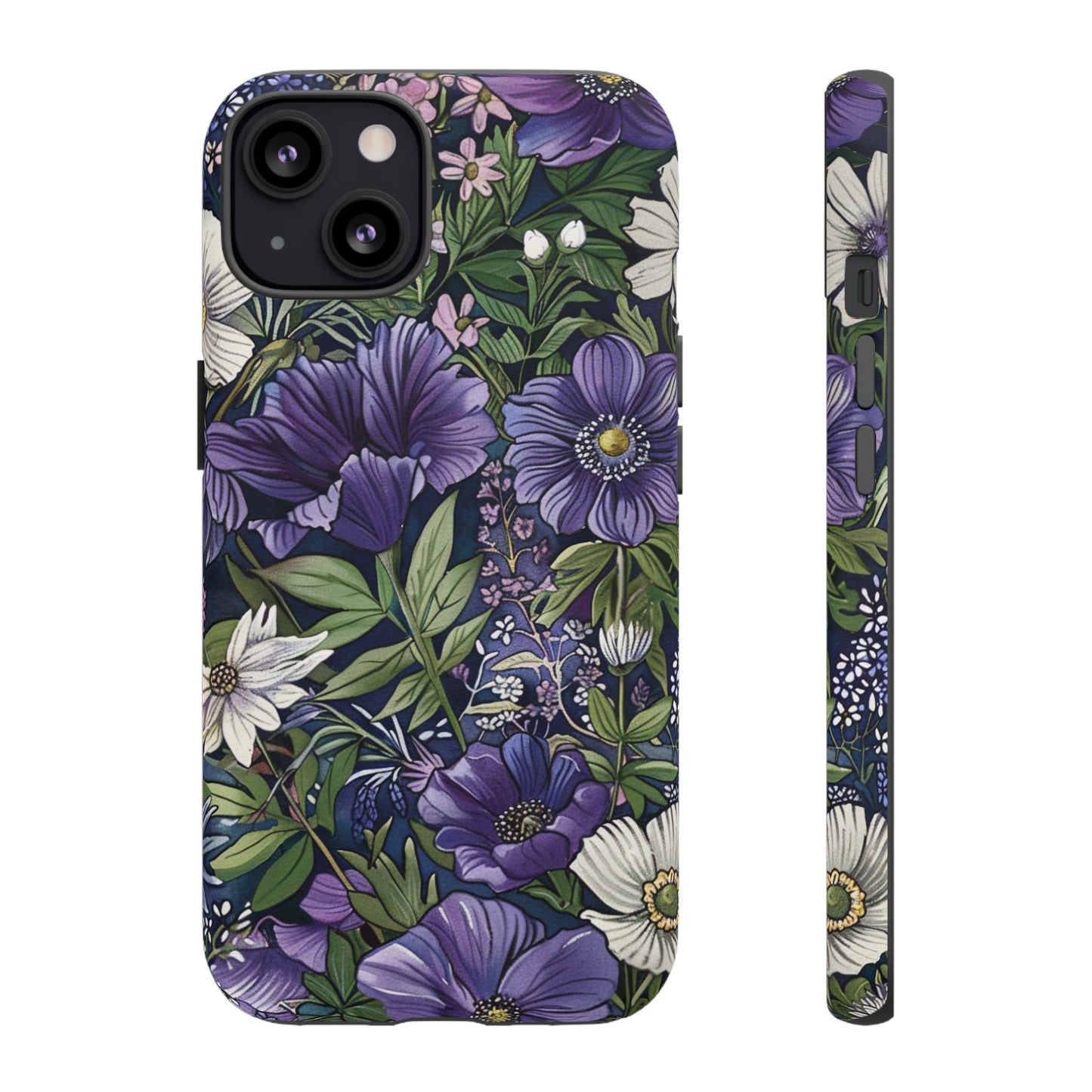 Floral Sage Purple Wildflower Phone Case