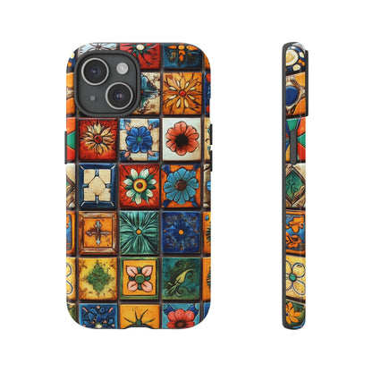 Mexican tile phone case for iPhone 15