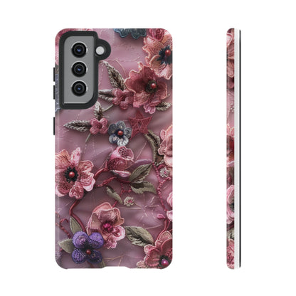 Coquette Aesthetic Floral Art Phone Case