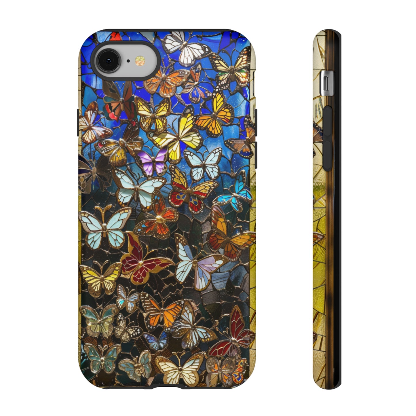 Butterfly Flower Garden Painting Phone Case