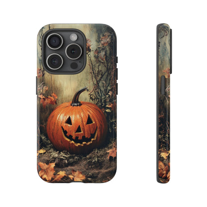 Vintage Style Halloween Jack-o'-Lantern Phone Cover