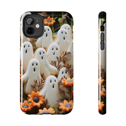 Sweet Spook: Cute Halloween Cookie Ghost | Adorable & Festive Accessory for iPhone Models 11 through 14 Pro Max