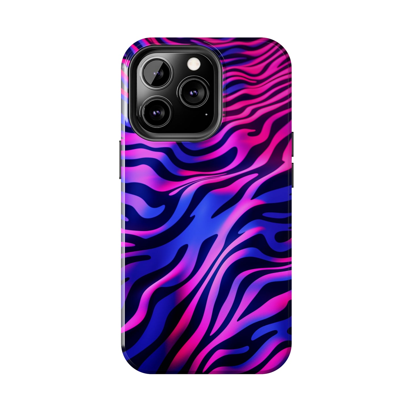 Wild Illusion: Trippy Tiger Stripes Mystique | Dynamic iPhone Case