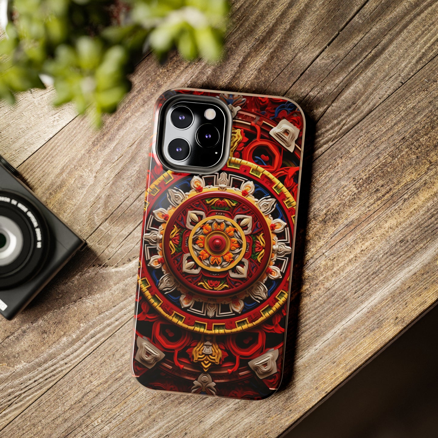 Mystical Visions: Psychedelic Tibet Mandala | Buddhist iPhone Case