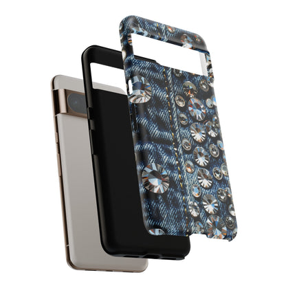 Blue Jean Queen Rhinestone Bling Phone Case