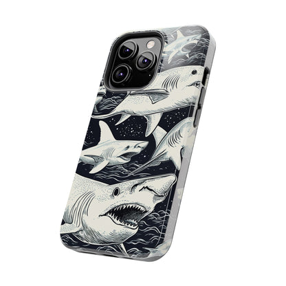 Shark Design | Swimming with the Sharks Aquatic Adventure iPhone 13 Case