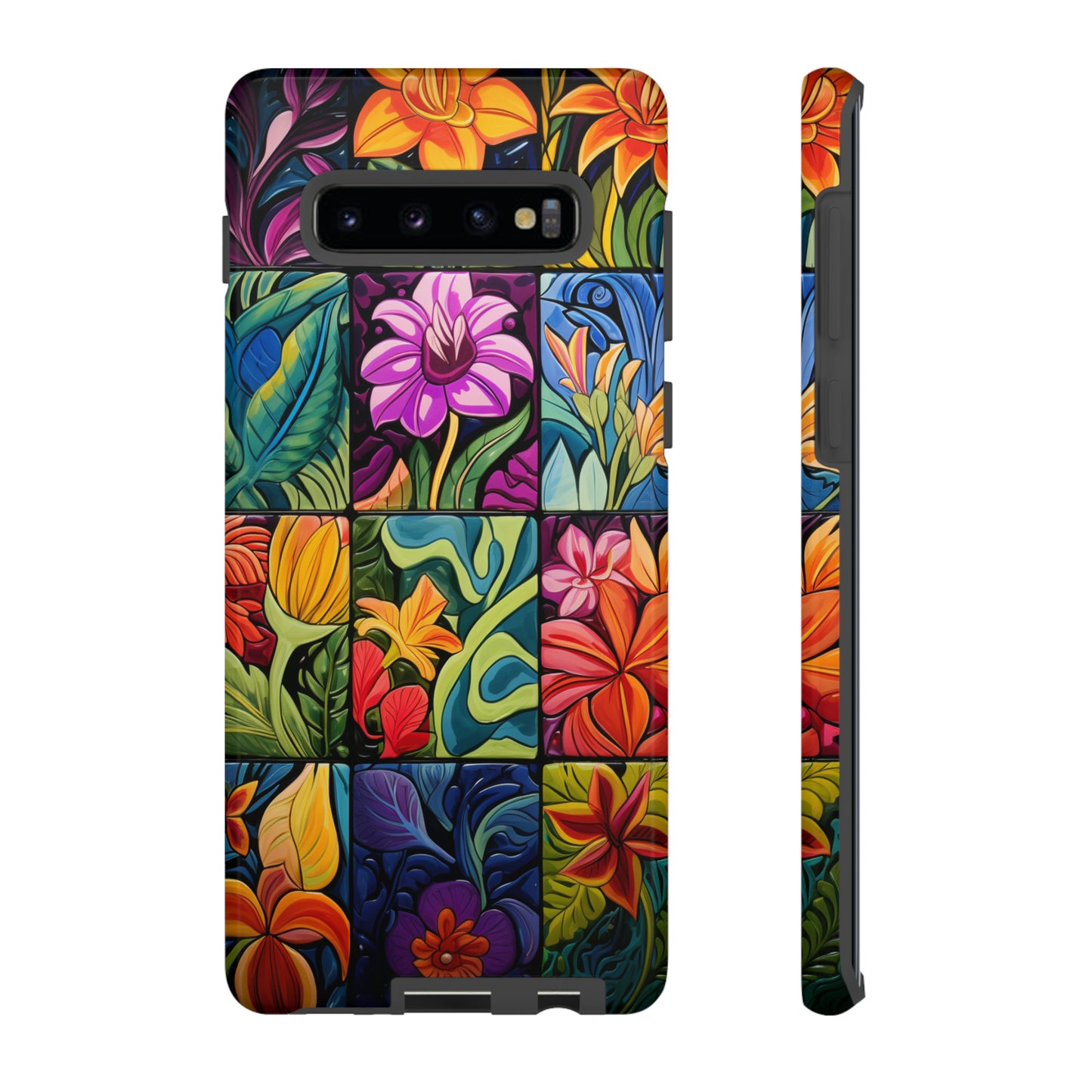 Floral art cover with Mexican culture flair for iPhone 12