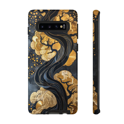 Gold and Silver Tree of Life Design Phone Case