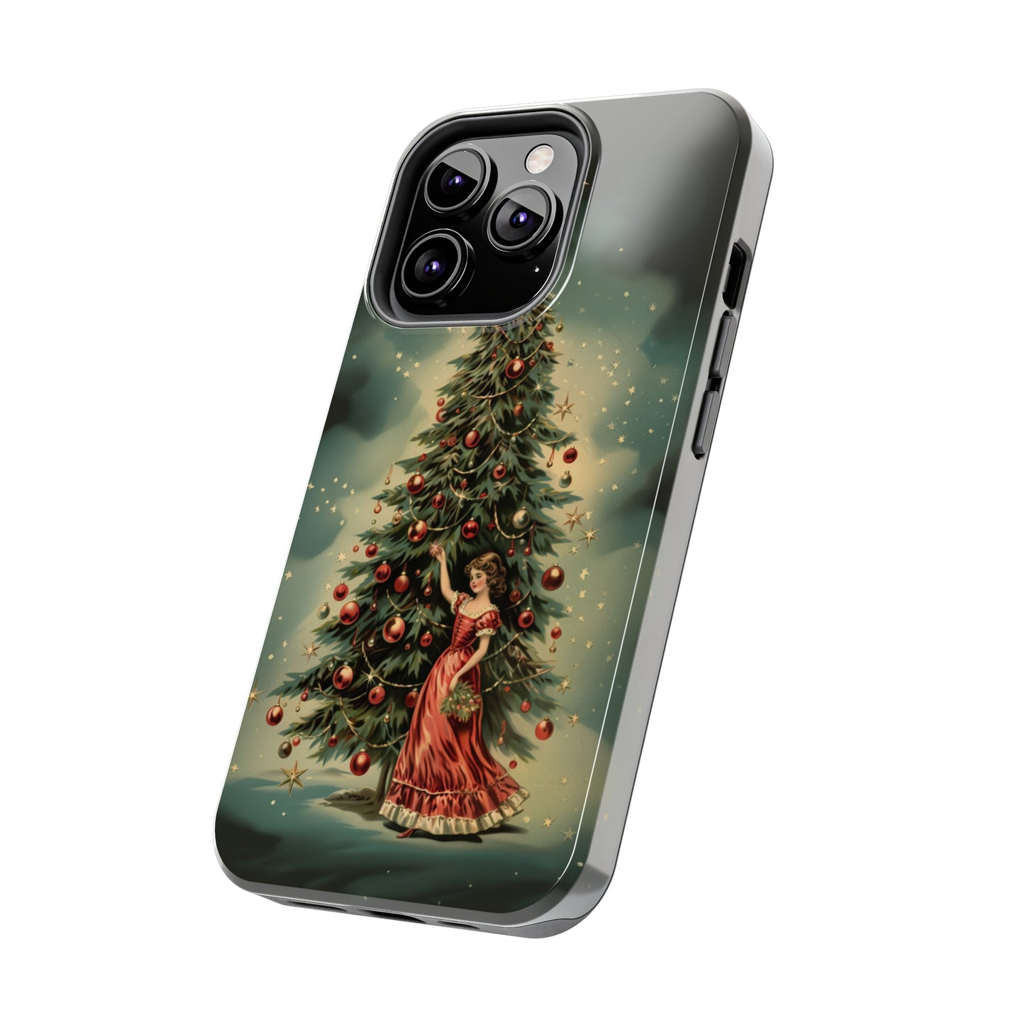 Vintage Christmas Charm Case for iPhone