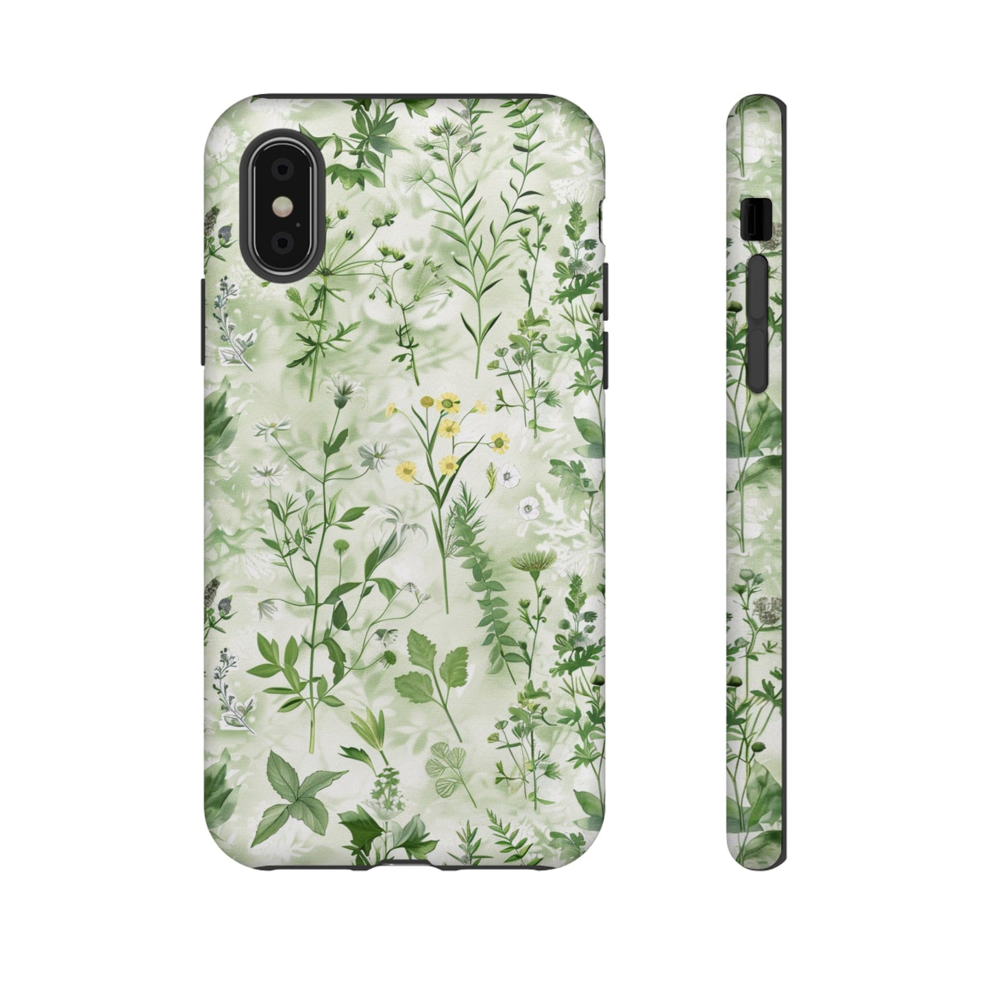 Floral Sage Green Wildflower Phone Case