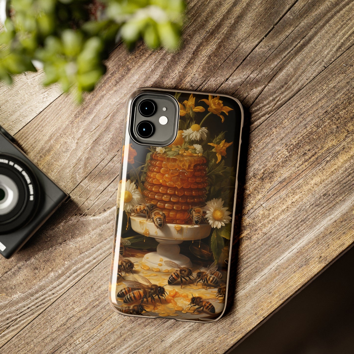 Honey Bee iPhone Case | Vintage Artwork Embrace the Sweetness of Nature's Workers