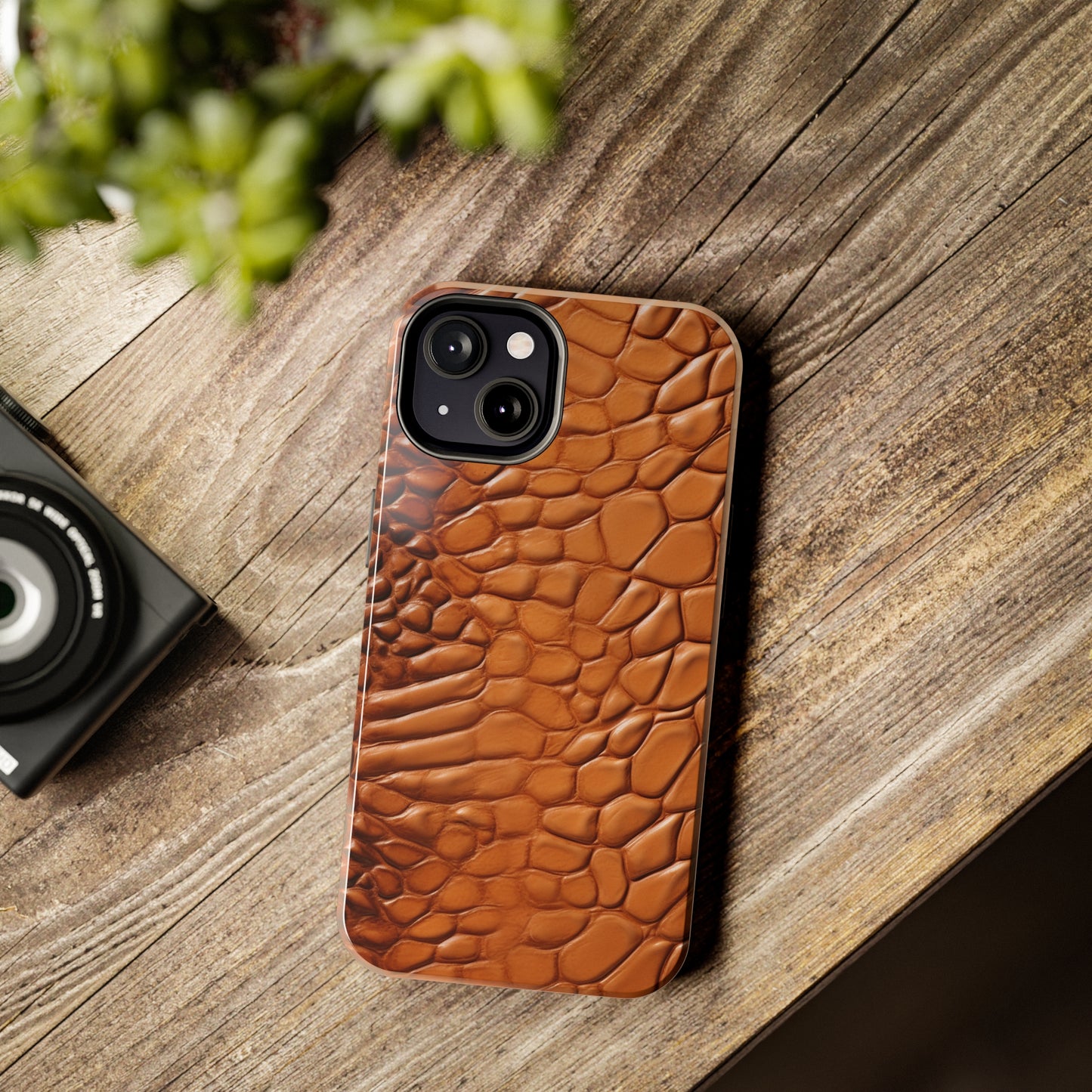 Faux Alligator Skin Textured look and style iPhone Case