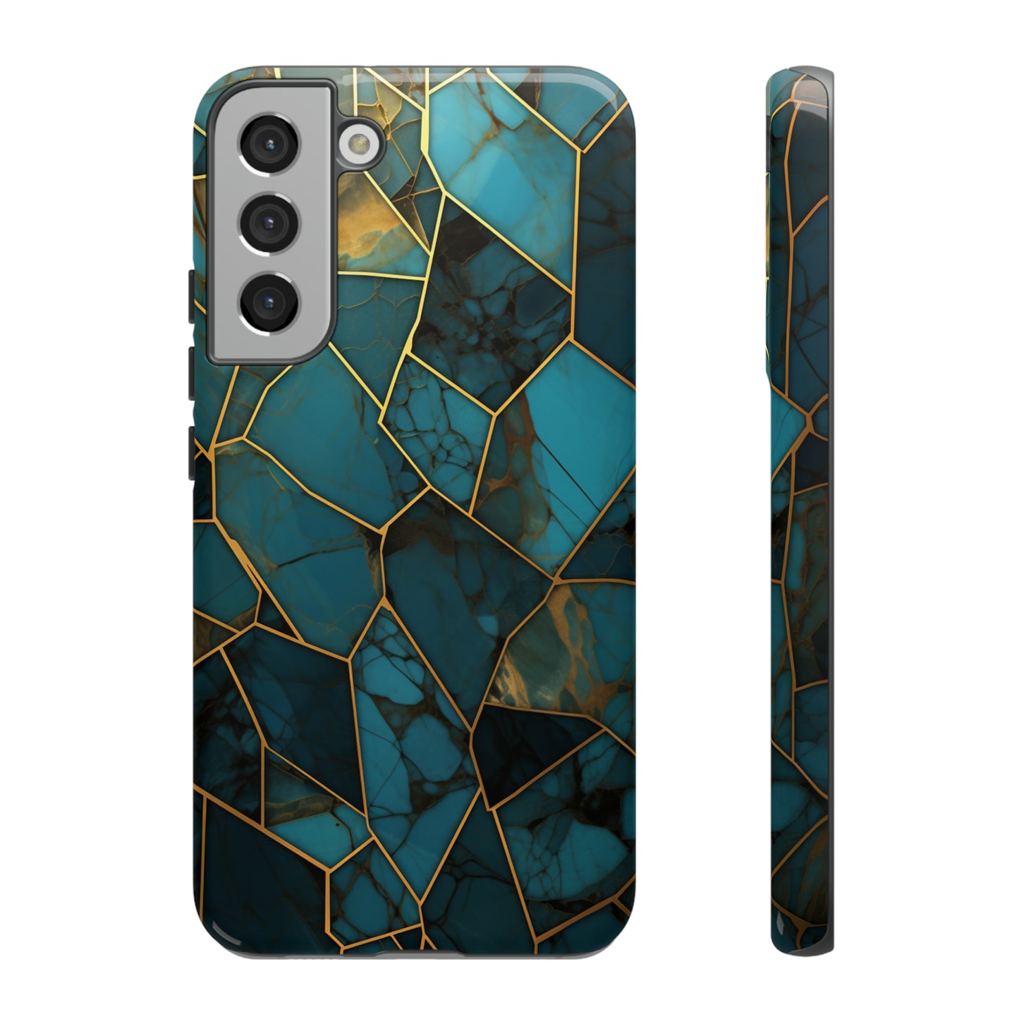 Abstract Mosaic Phone Case for iPhone 15, 14, Pro Max, 13, 12 & Samsung Galaxy S23, S22, S21, Google Pixel 7