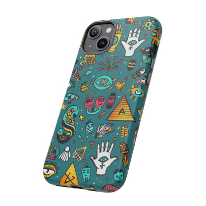 UFOs and Ancient Egypt Talisman Collage Phone Case