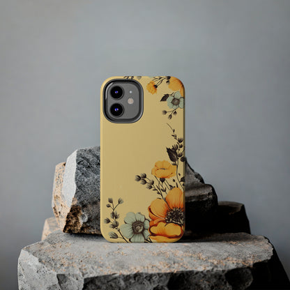 Classic Vintage Floral Case for iPhones – Timeless Elegance & Protection