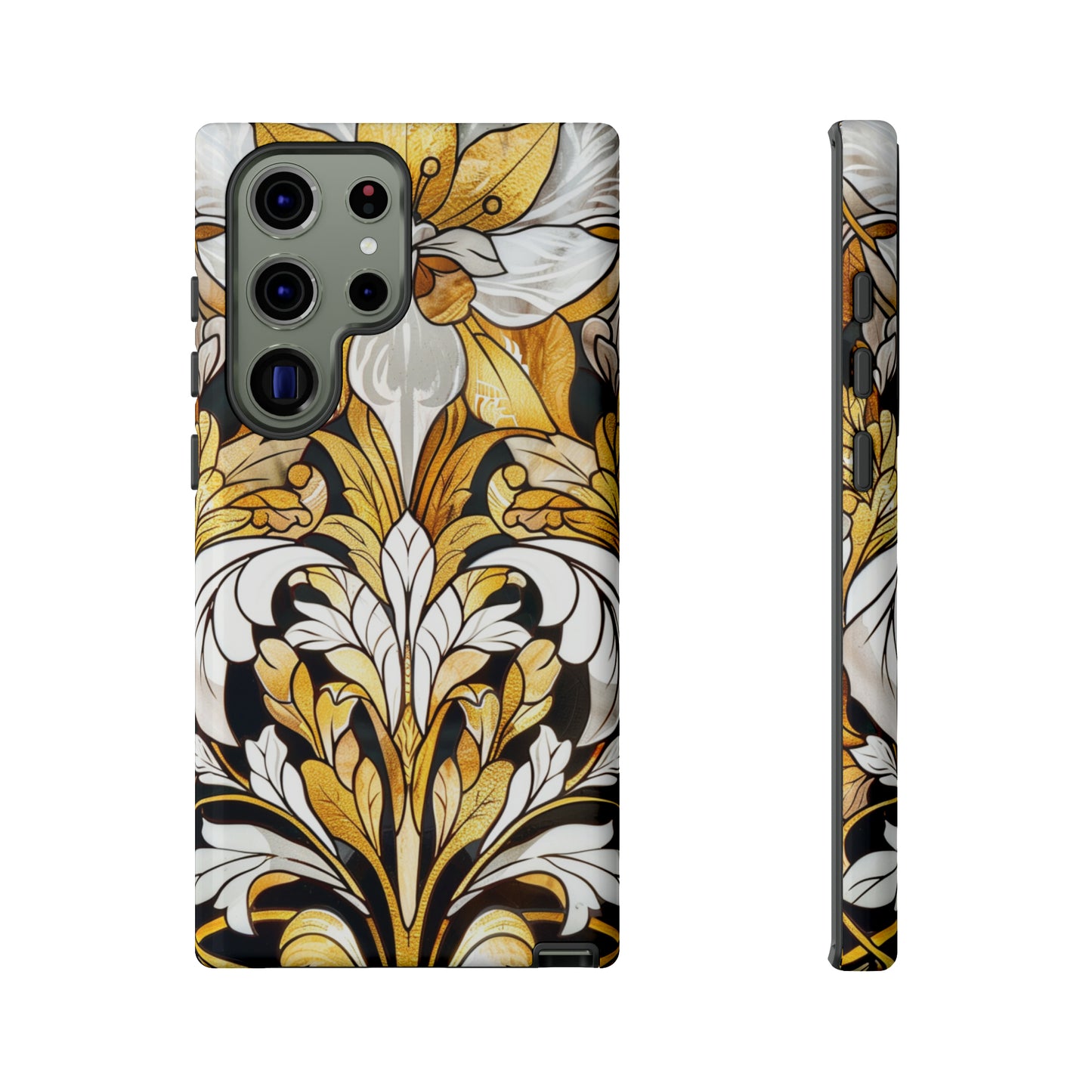 Art Deco Stained Glass floral Phone Case