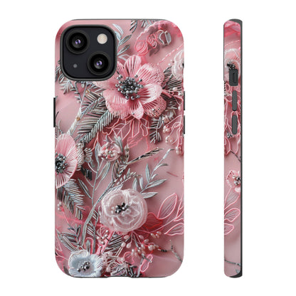 Coquette Aesthetic Floral Art Phone Case