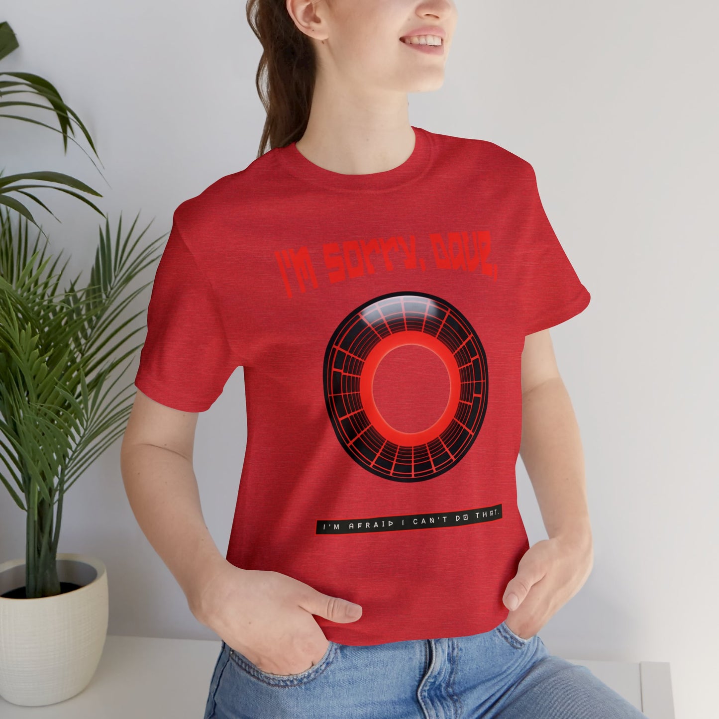 2001: A Space Odyssey Quote Tee - Classic Sci Fi Unisex Cotton Shirt with Iconic AI Line t-Shirt