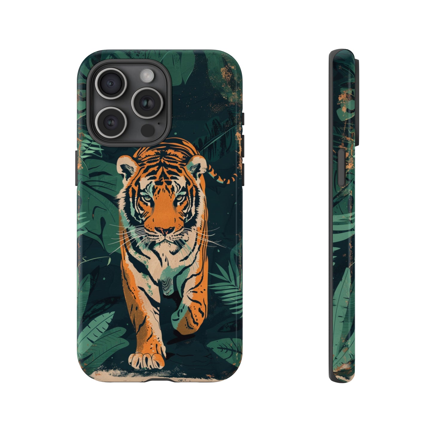 Retro Jungle Tiger Phone Case