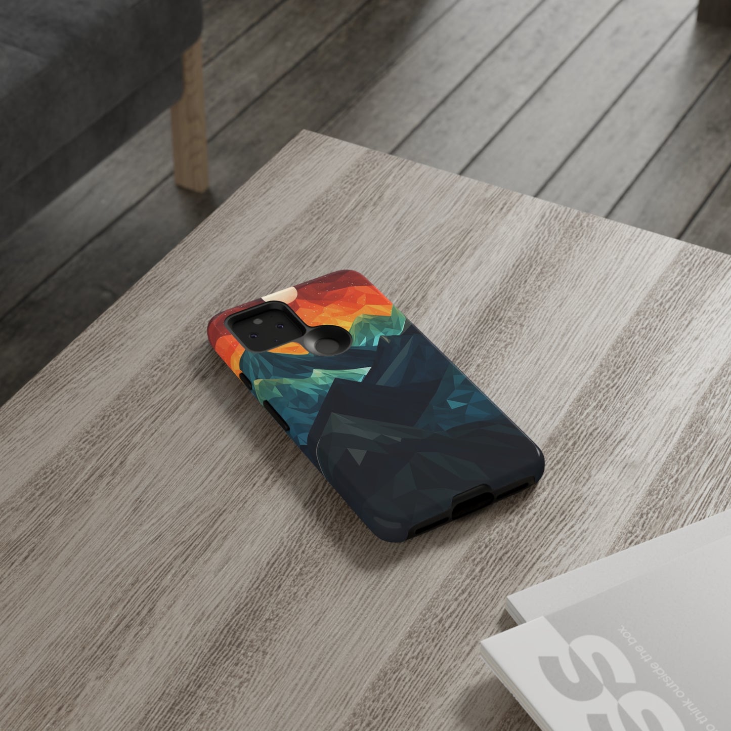 Mountain Abstract Tough Case | Embrace Nature's Beauty with a Durable Phone Case