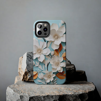 Paper Floral iPhone Case | Delicate Elegance and Nature-Inspired Beauty