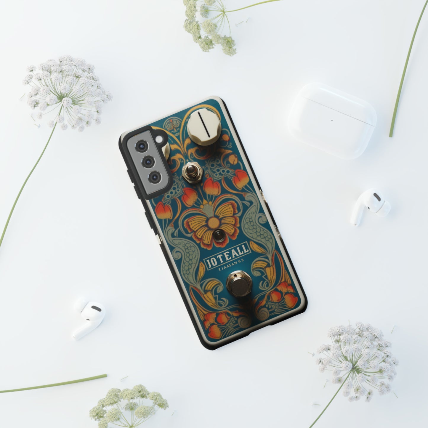 Rock 'n' Roll Guitar Pedal: Tough Phone Case | Iconic Music Style for iPhone, Samsung Galaxy, and Google Pixel