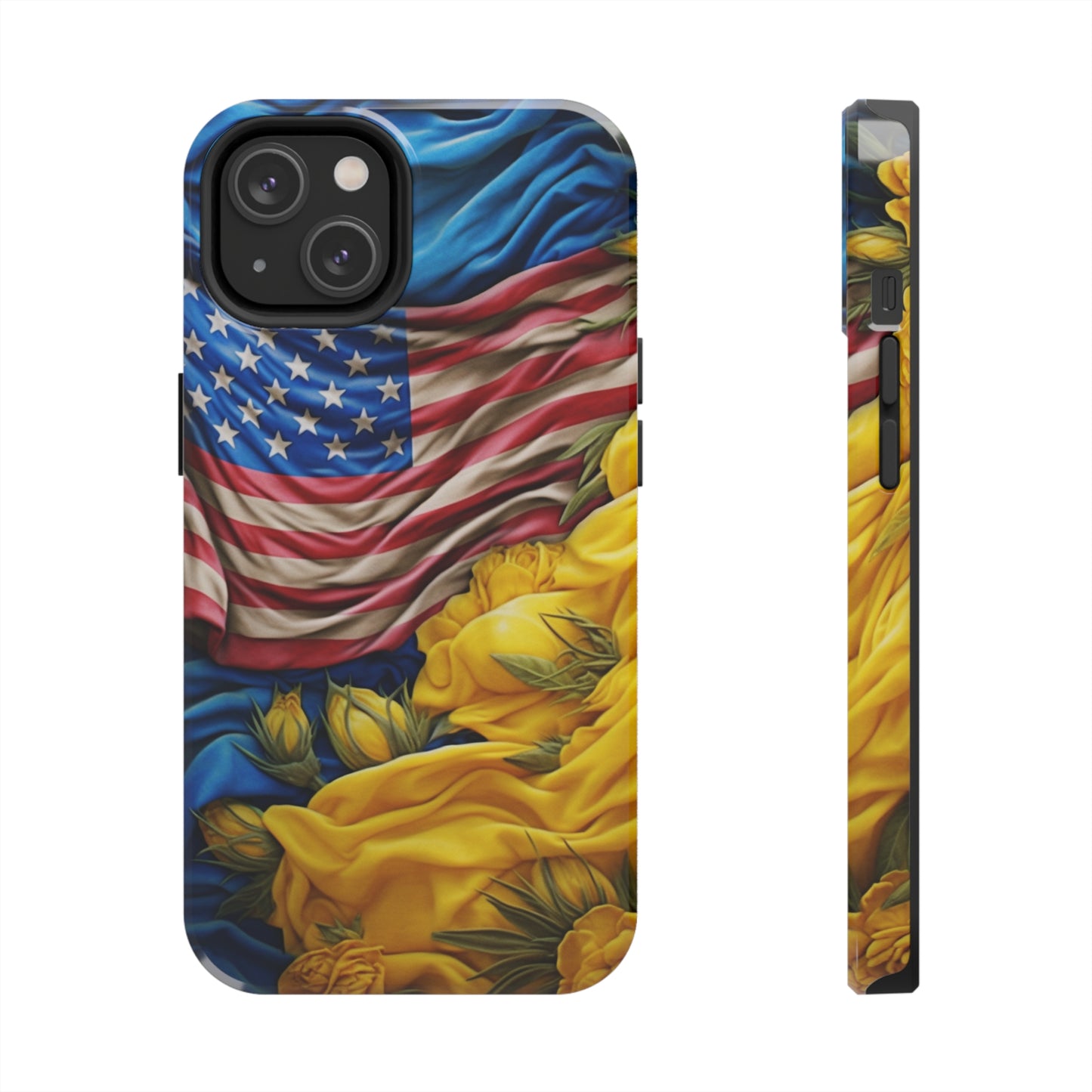 Ukrainian-American Patriotic Phone Case