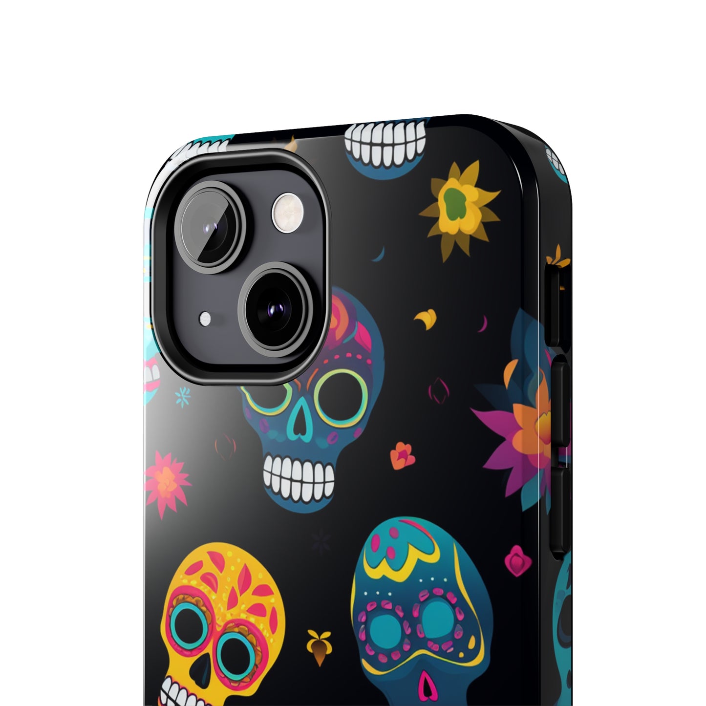 Sugar Skull iPhone Case | Day of the Dead Elegance for Apple iPhone Models