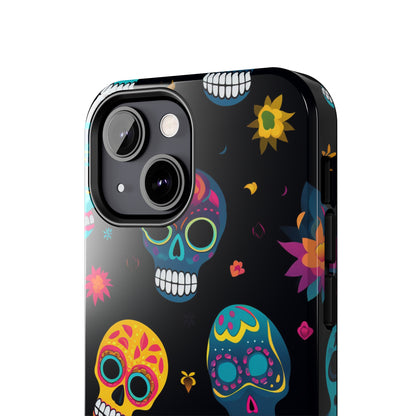 Sugar Skull iPhone Case | Day of the Dead Elegance for Apple iPhone Models