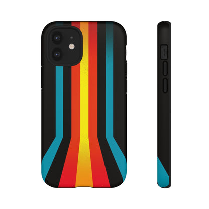 Retro Lines 1980s Flashback Phone Case