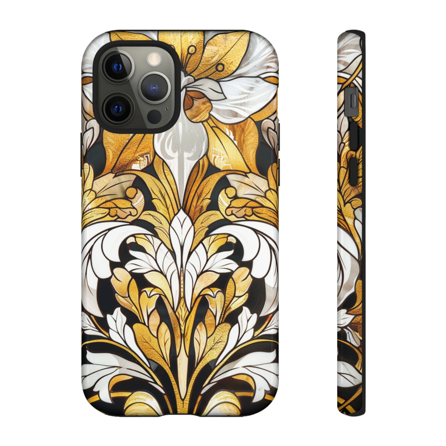 Art Deco Stained Glass floral Phone Case